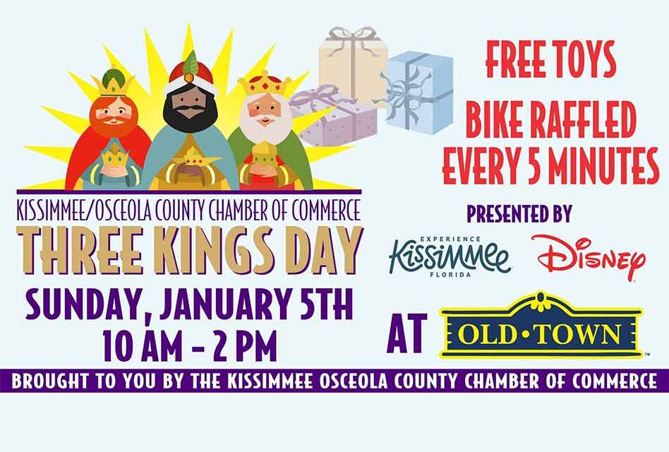 Three Kings Day celebration to be held at Old Town Sunday, January 5