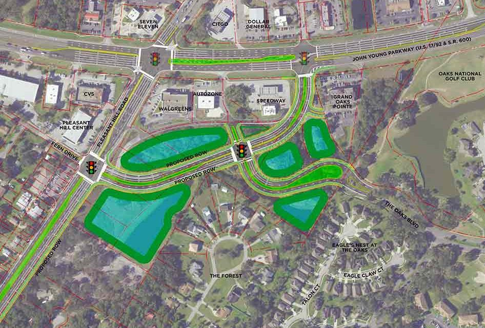 County Commission approves FDOT’s “first step” in improving JYP-Pleasant Hill — in 2025