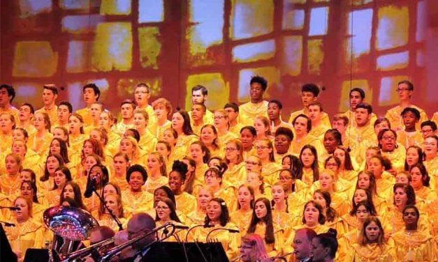 Osceola County high school choruses perform at Epcot’s Candlelight Processional