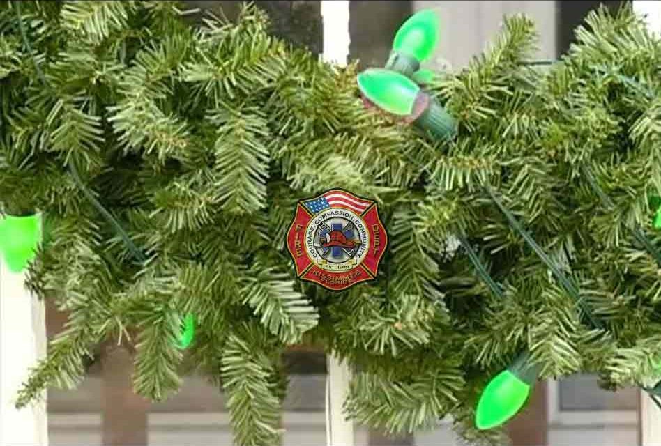 Kissimmee Fire Department kicks off “Keep the Wreath Green” campaign