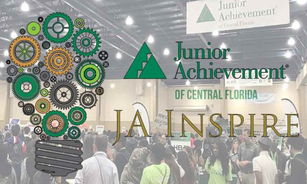 Over 4000 eight graders will attend today’s Junior Achievement Inspire Program at Osceola Heritage Park