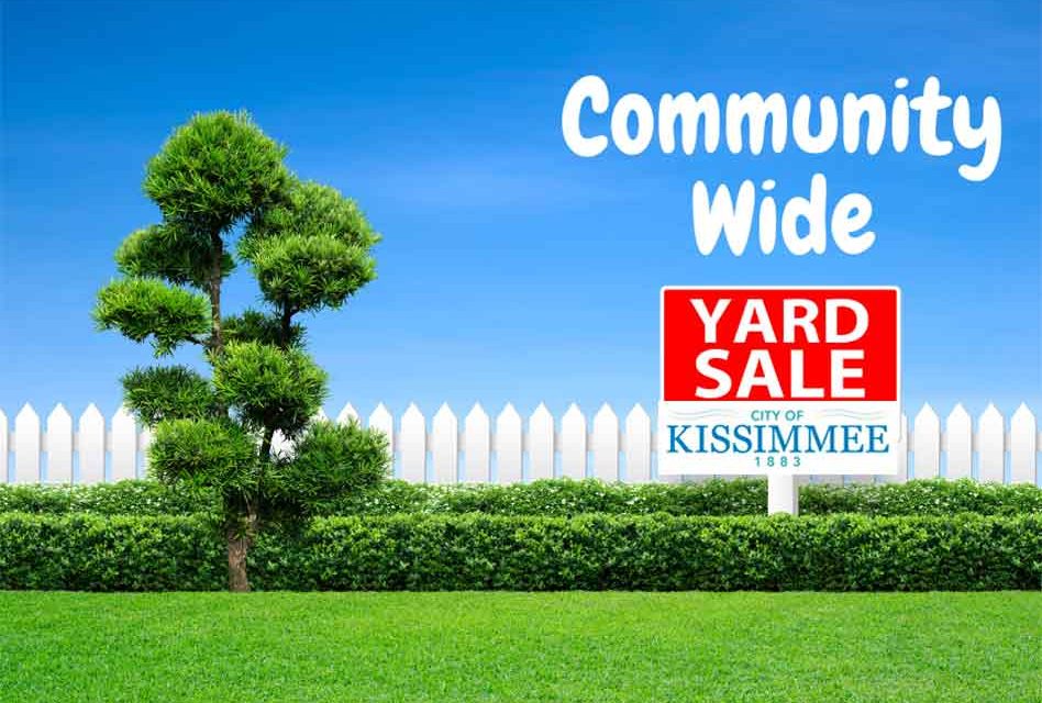 City of Kissimmee’s Parks & Rec. Department to Host Community Yard Sale