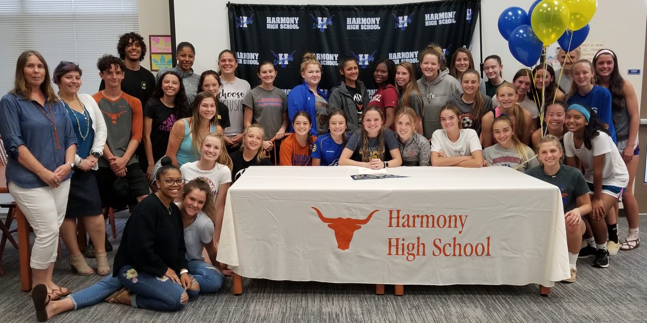 Harmony’s Casey Clough earns cheerleading scholarship to Warner University