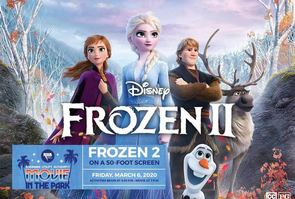 See Frozen II at Kissimmee lakefront in KUA Movie in the Park 2020 finale