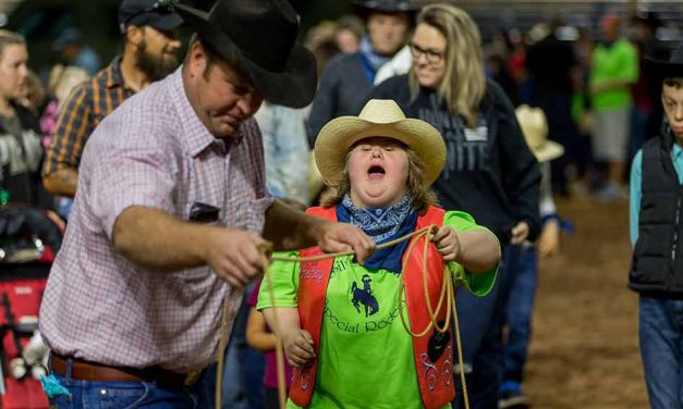 Sunday morning special needs rodeo “a blessing” to and from the Silver Spurs