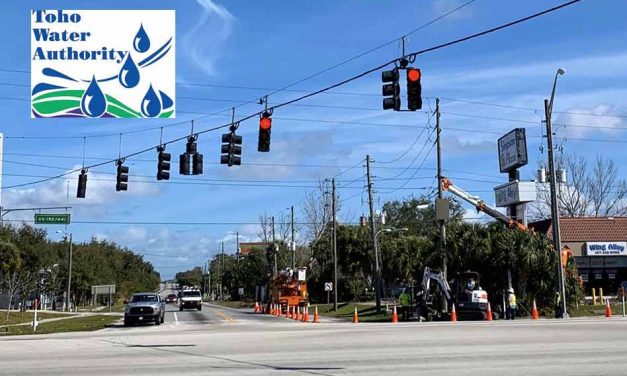 Toho Water Authority completes temporary temporary fix at the intersection of US-192/441 and Simpson Road