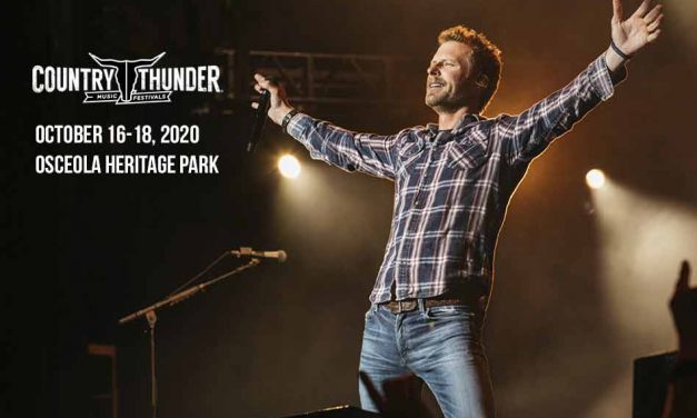 Country Thunder is now Oct. 16-18, and will still feature Kane Brown, Dierks Bentley and Eric Church