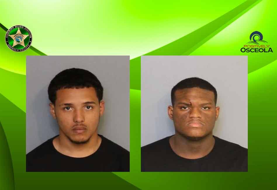Two men arrested after fleeing deputies and a carjacking