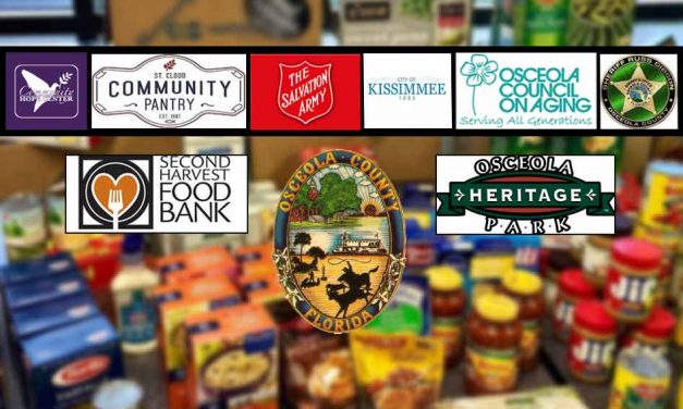 Multiple community organizations coming together for drive-thru food pantry at Osceola Heritage Park Thursday