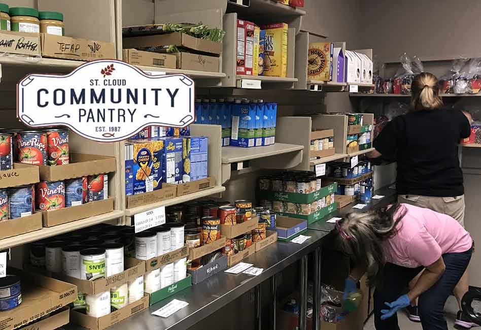 Food distribution at St. Cloud Community Pantry continues while