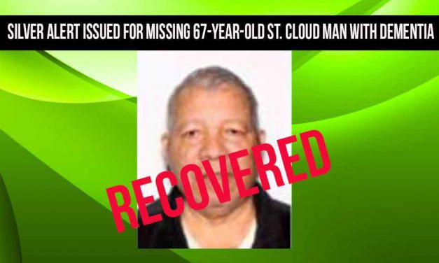 Silver Alert issued for missing St. Cloud man with dementia recovered