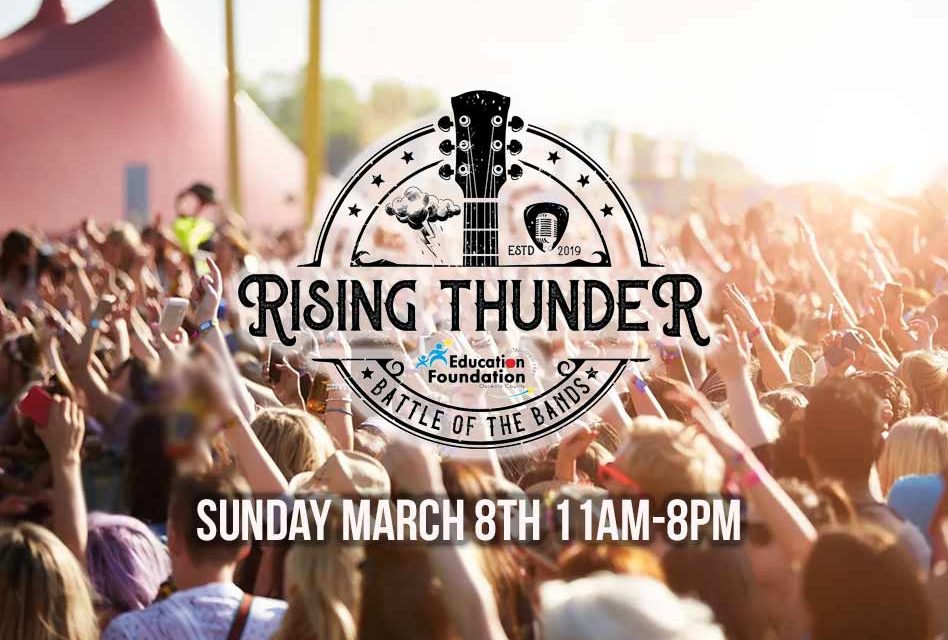 Come see Sunday’s Battle of the Bands, and American Idol Finalist Alyssa Raghu, at Rising Thunder in St. Cloud