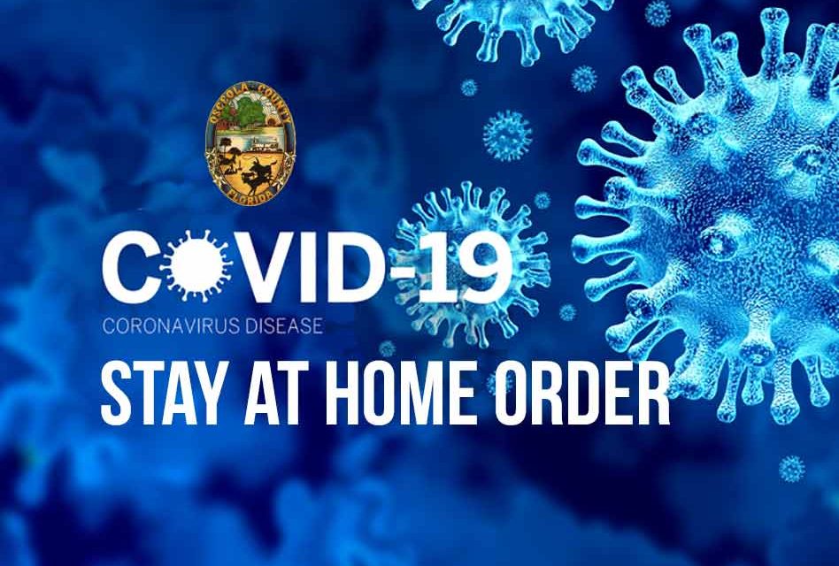 Osceola County’s “Stay At Home” order in effect Thursday at 11 p.m. for 2 weeks
