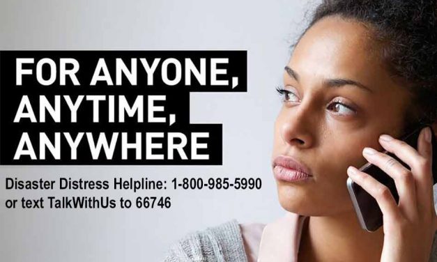 SAMHSA Distress Helpline offers crisis counseling and mental support during COVID-19 response