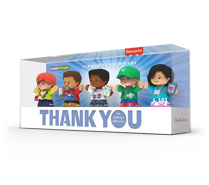 Mattel thanking “a new kind of hero” with doctor, nurse, delivery driver action figures