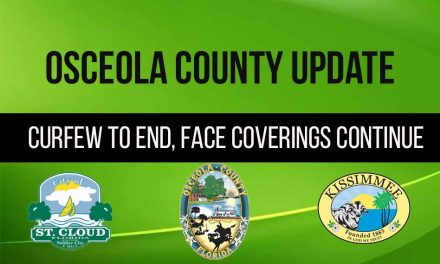 2 things to know about Monday in Osceola County: curfew ending, face covering mandate remains