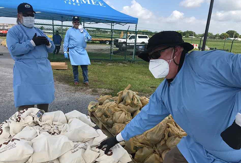 City of Kissimmee holds second food distribution event to tackle immediate problem of feeding families