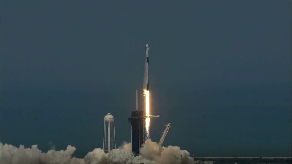 Dragon Up! SpaceX Falcon 9 launches first American crew into space in nine years