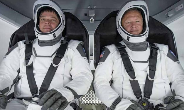 SpaceX and NASA team up today at 4:33pm for historic return to manned space flight for the U.S.