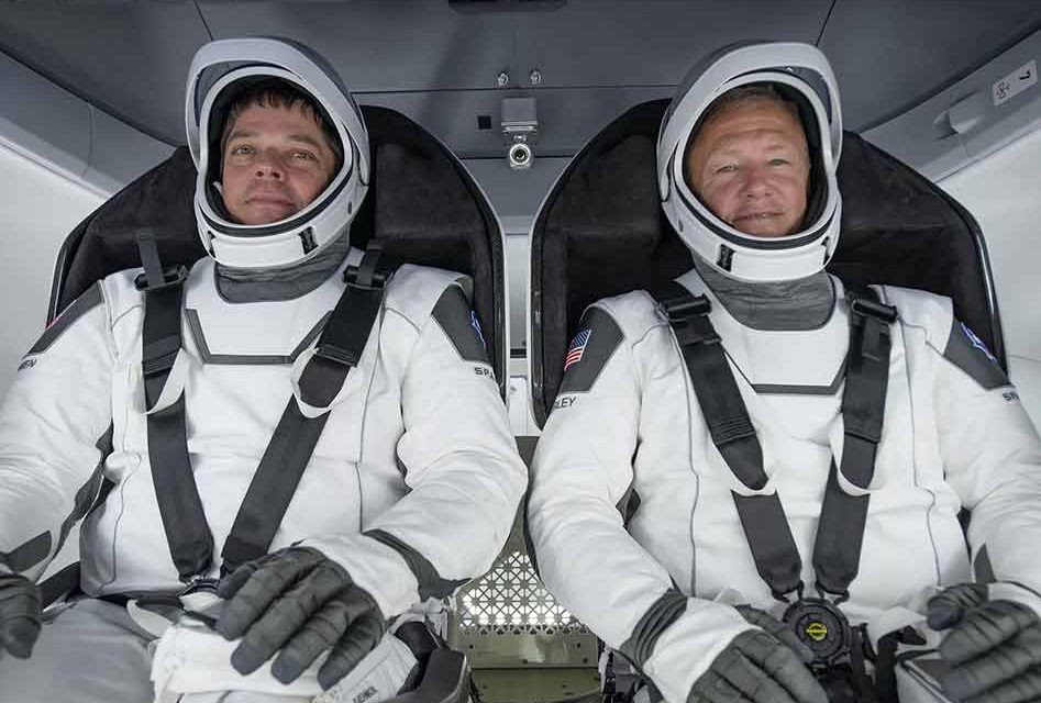 SpaceX and NASA team up today at 4:33pm for historic return to manned space flight for the U.S.