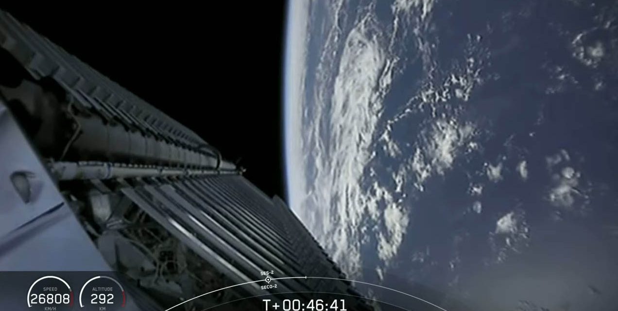 More SpaceX success: Falcon 9 sends up another round of Starlink satellites