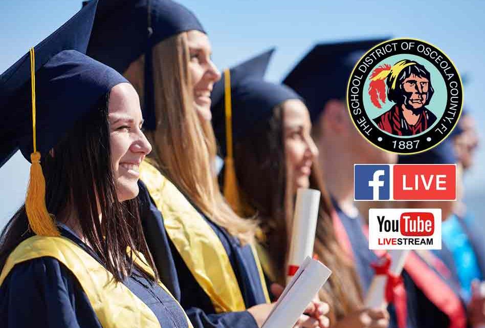 Osceola School District to celebrate graduates by LIVE streaming all graduation ceremonies