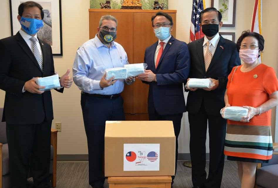 City of Kissimmee receives 1000 medical masks donated by Taiwanese Government