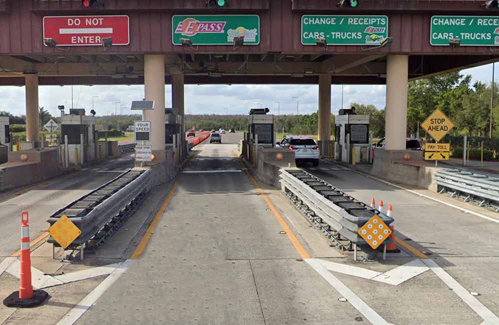 Osceola Parkway tolls to increase by 1 on Wednesday for tollbyplate
