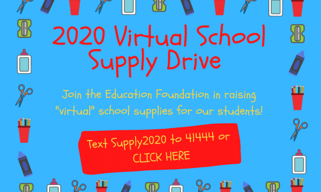 Education Foundation’s Virtual Supply Drive for needy students starts today; hey businesses: step up!