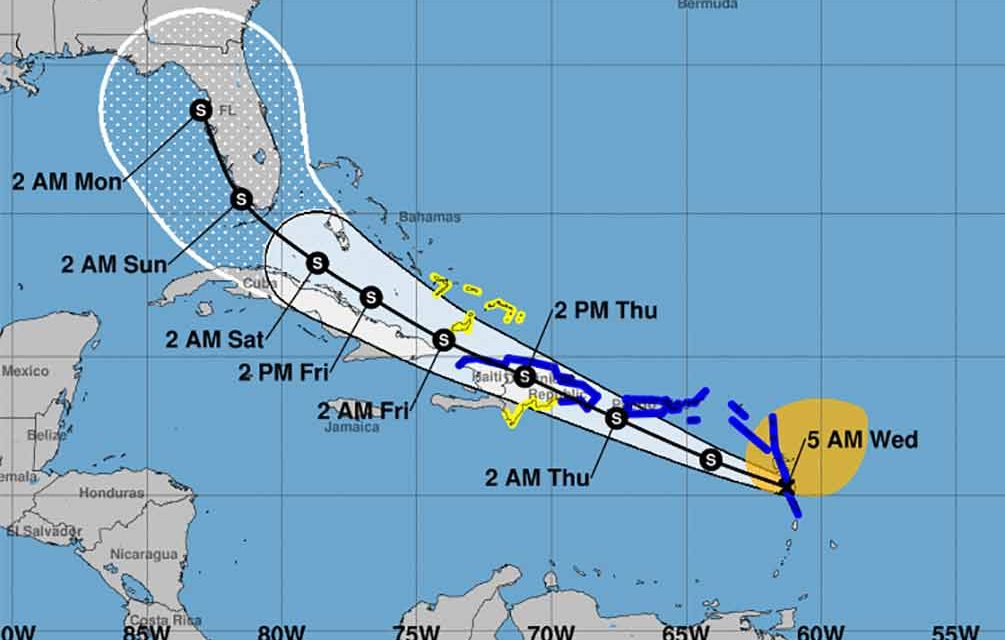 Tropical system could become Isaias soon, still on path toward Florida