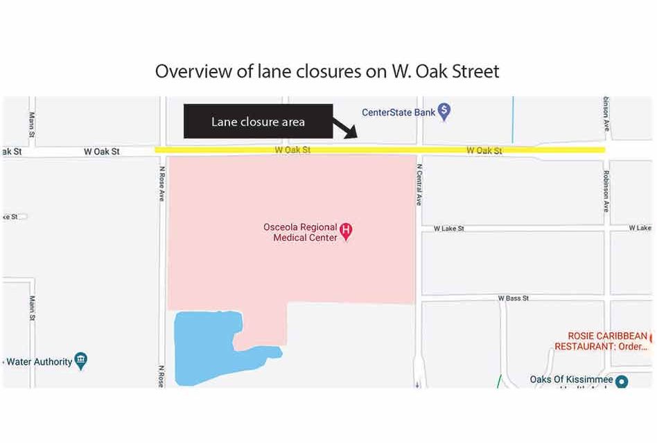 Lane closures on West Oak Street to begin Thursday July 30 for sewer rehabilitation assessment project