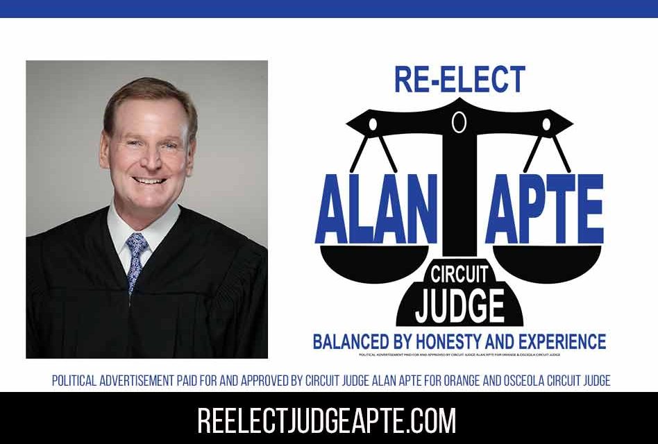 Experienced Circuit Judge Alan Apte running for another term in 9th Circuit Court