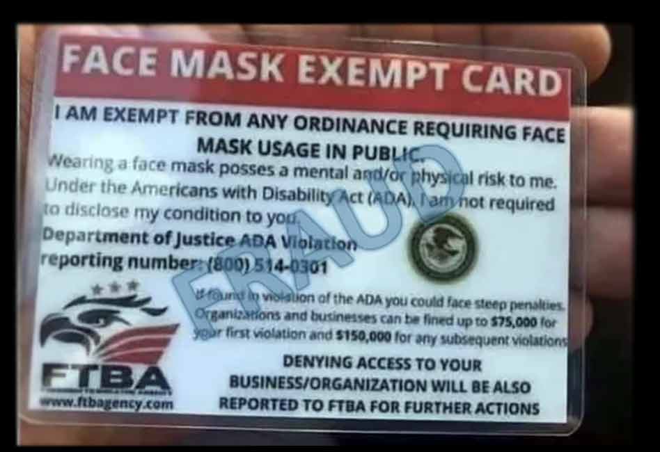 Mask Card Have you seen a