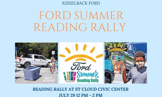 Ford Summer Drive-thru Reading Rally to take place at St. Cloud Civic Center Wednesday July 29