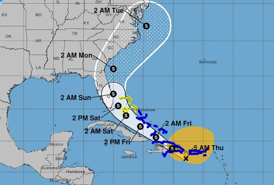 Tropical Storm Isaias becomes ninth named storm of year, Florida impact possible