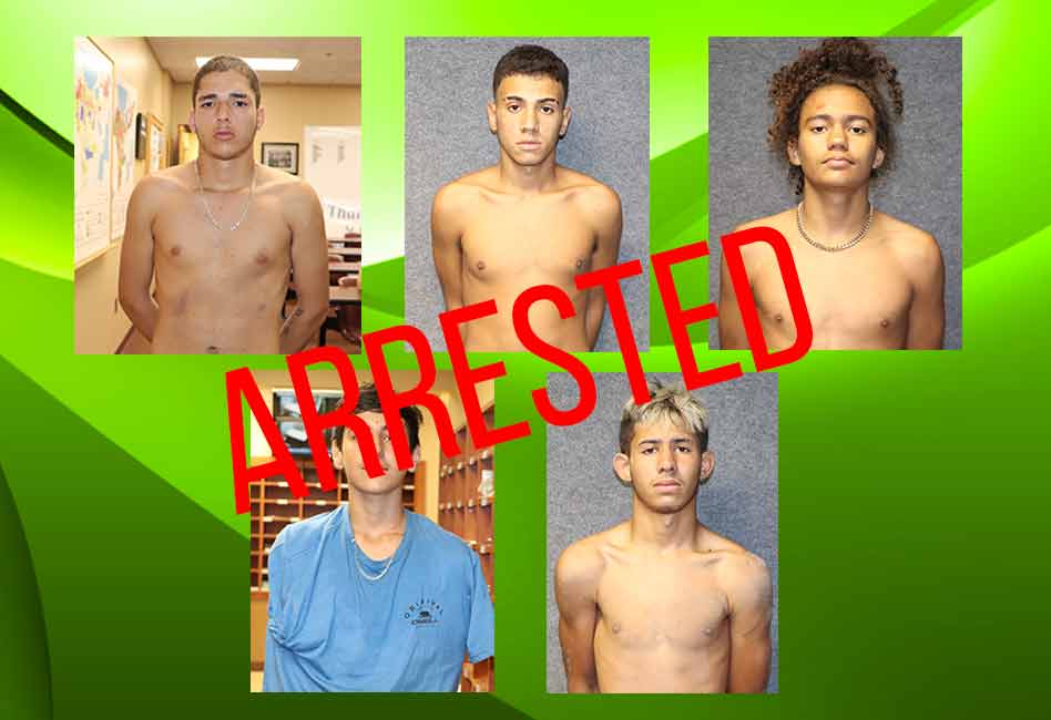 Teenagers arrested in connection with a series of armed robberies ...