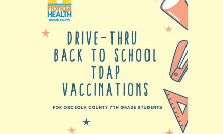 Osceola County Health Department to offer free TDAP vaccinations for 7th graders