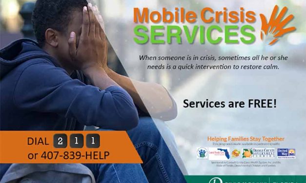 Free mobile crisis services available in Osceola, Orange, and Seminole Counties