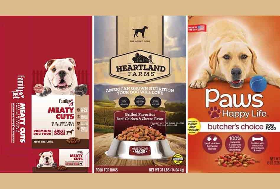 Three kinds of dog food sold at Family Dollar nationally recalled
