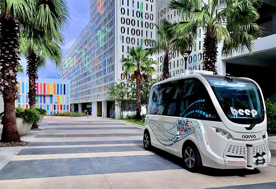 Lake Nona's Move Nona autonomous shuttle service celebrates one year on