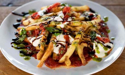 How about a recipe for some Positively Delicious Universal Orlando Margherita Pizza Fries?