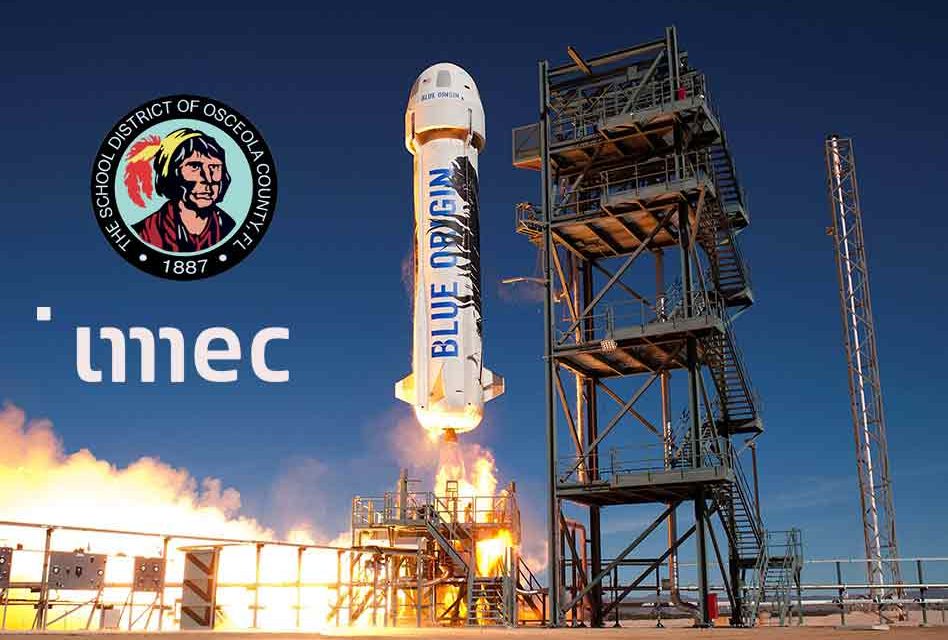 NeoCity Academy to fly student experiments along with imec to space aboard future Blue Origin rocket launch