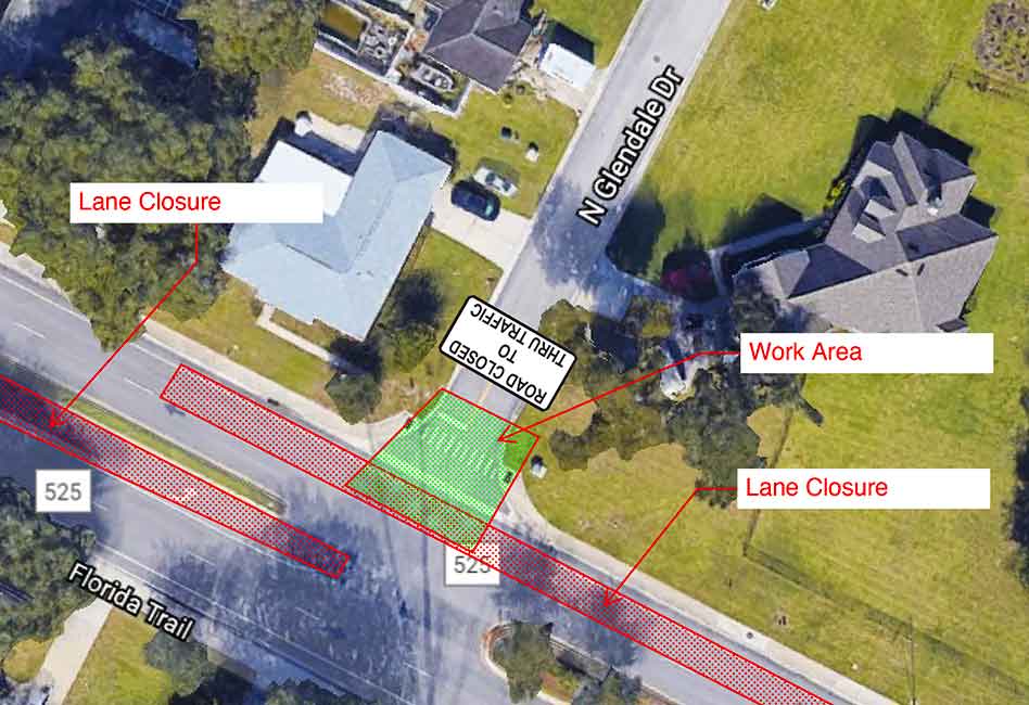 Lane closure on Neptune Rd. will resume on Monday October 26 for sewer