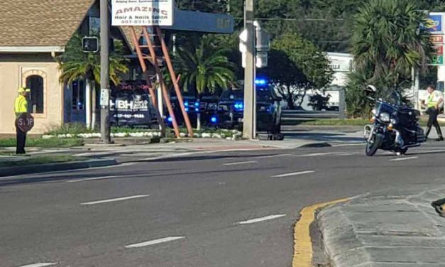 Vehicle strikes and seriously injures pedestrian in St. Cloud at US192 and Michigan