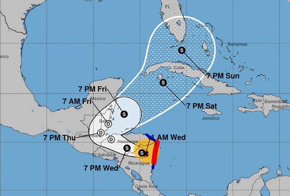 Hurricane Eta could make its way to Florida this weekend as a tropical storm