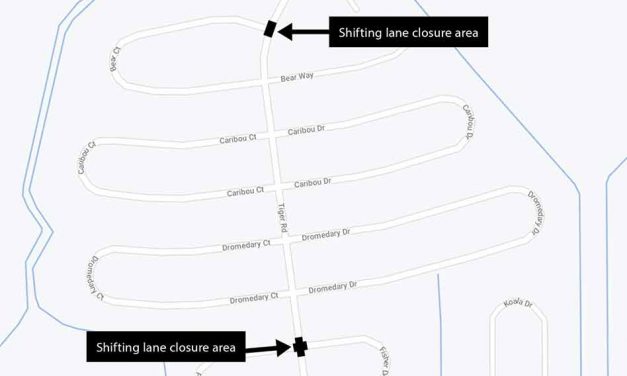 Toho Water announces lane closures on Tiger Rd. in Poinciana starting November 16 for sewer project