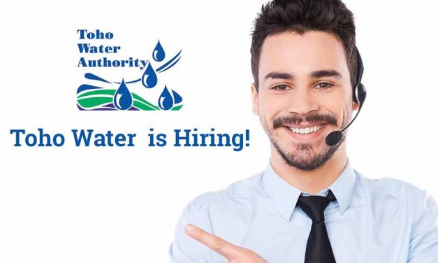 Toho Water Authority is hiring!