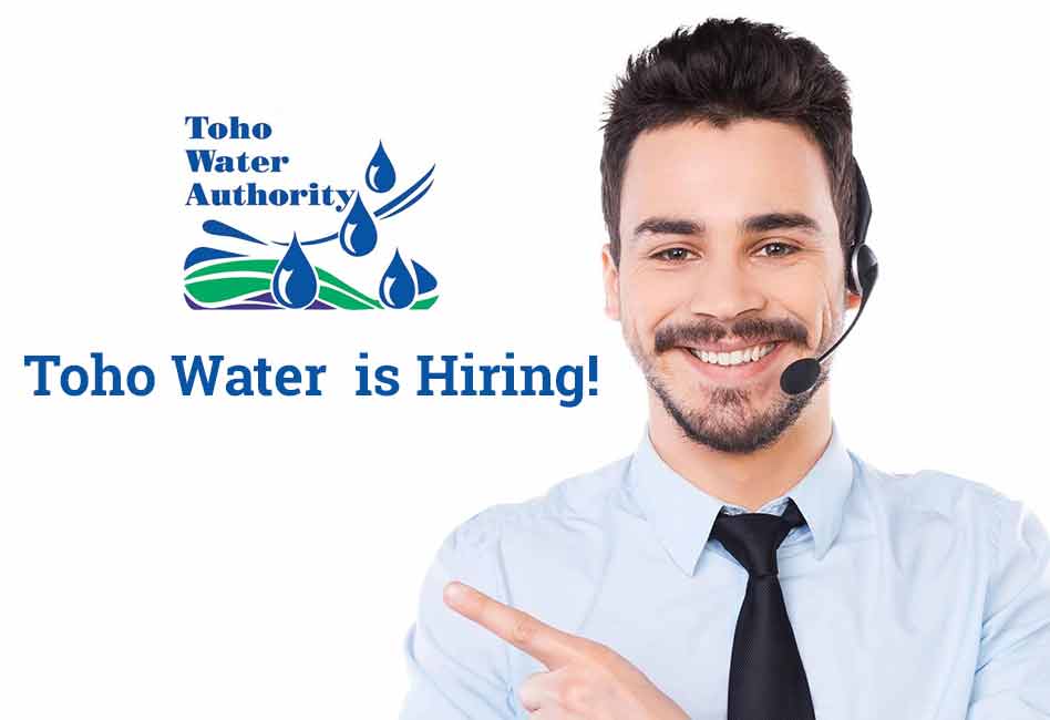 Toho Water Authority is hiring!