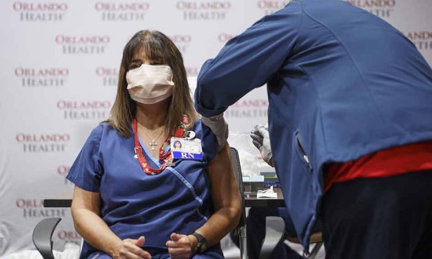 Orlando Health vaccinates nearly 1,400 of its frontline health care workers