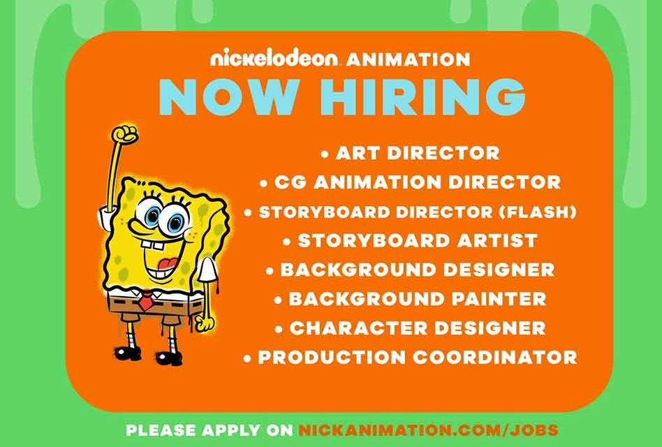 Nickelodeon is looking for “creatives” to join their amazing teams!